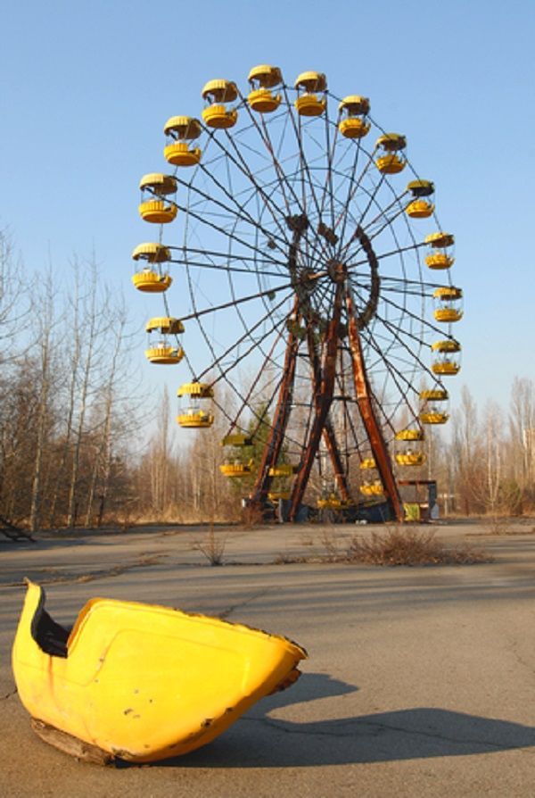 Prípiat, el pueblo fantasma de Chernobil, Ucrania.